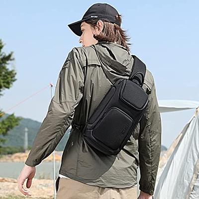 BANGE Sling Bag, Waterproof Men's Chest Bag Shoulder bags