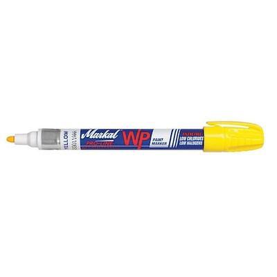 MARKAL 97301 Permanent Liquid Paint Marker, Medium Tip, White