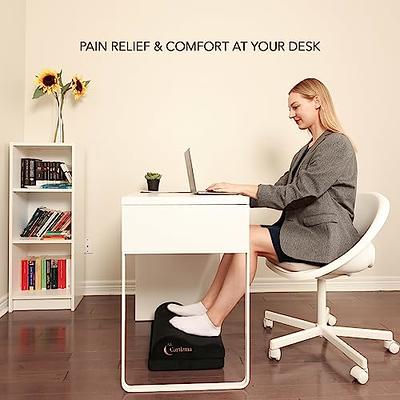 Cartizma Foot Rest for Under Desk at Work-Ergonomic Foot Rest