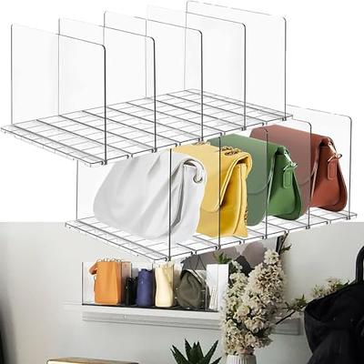 Lynk Vela Shelf Dividers - Closet Shelf Organizer (Set of 2) - Platinum :  Amazon.in: Home & Kitchen