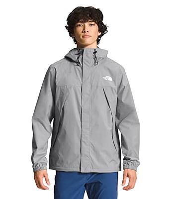 The North Face Men's Antora Rain Hooded Jacket, XL, Mandarin/Cave Blue