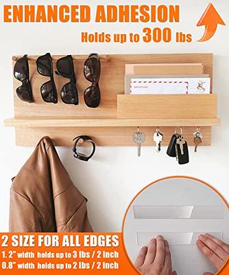  Extra Large Double Sided Tape Heavy Duty Removable 1.18 Inch x  160 Inch, Clear & Tough Nano Tape, Multipurpose Mounting Tape Picture  Hanging Strips Adhesive Poster Carpet Tape : Office Products