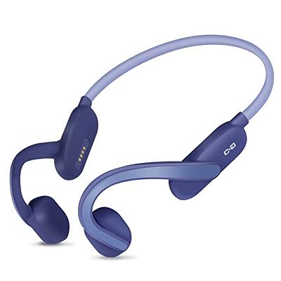 MONODEAL Bone Conduction Headphones with Mic, Bluetooth 5.3 Open Ear  Headphones Wireless Waterproof Headsets, Sweat Resistant Wireless Earphones  for