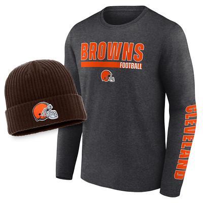 Women's Concepts Sport Brown/Orange Cleveland Browns Arctic T-Shirt &  Flannel Pants Sleep Set