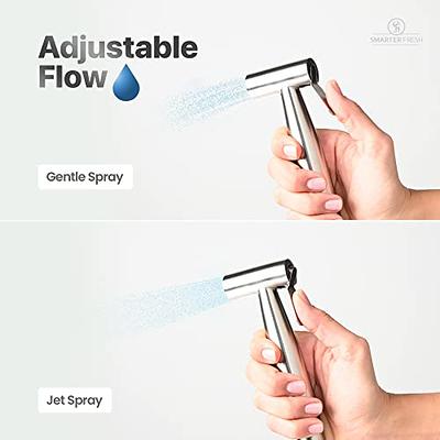 SmarterFresh Luxury Hand Held Bidet Sprayer - Superior Pressure Contro