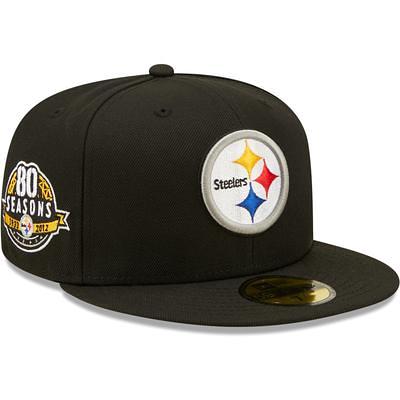 New Era Black/Gold Pittsburgh Steelers Team Split 9FIFTY Snapback Hat