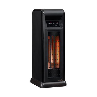 Black+decker Infrared Quartz Tower Heater Black