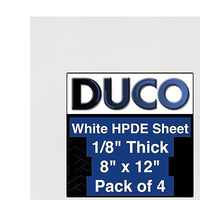 HDPE Plastic Cutting Board- High Density Polyethylene Sheet Black Thin  Opaque