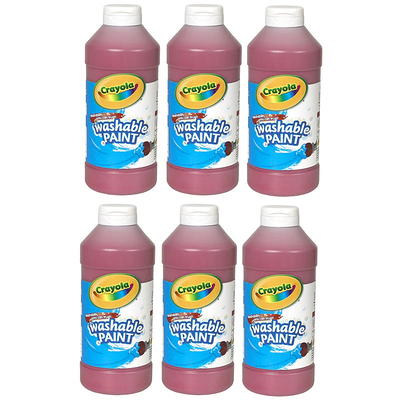 Crayola Washable Paint, Red, 16 Oz, Set Of 6 Bottles - Yahoo Shopping