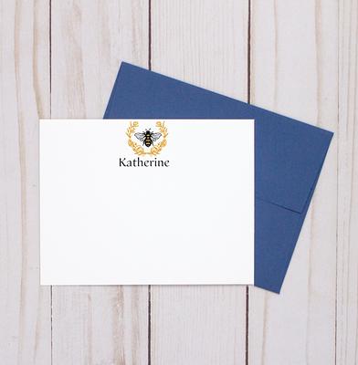 Personalized Stationery For Women, Name Notecards With Envelopes,  Stationary Card Set - Yahoo Shopping