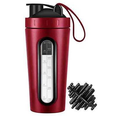 Protein Shaker Bottle, Stainless Steel Bottle