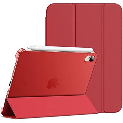 Fintie Hybrid Slim Case for iPad Mini 6 2021 (8.3 inch) - [Built-in Pencil Holder] Shockproof Cover Clear Transparent Back Shell, Auto Wake/Sleep