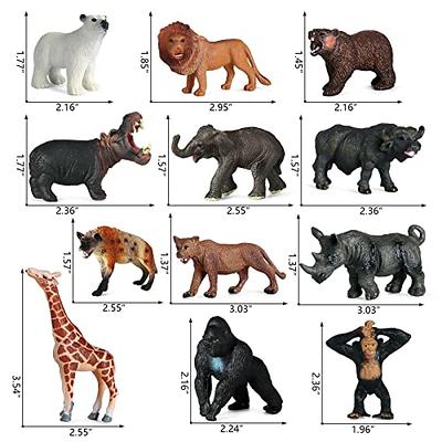 Wild Animal Figurines - Learn Animal Names 