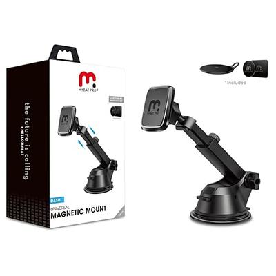 Magnetic Phone Car Mount, Universal Dashboard Windshield Car Phone Mount  Holder with Upgraded 3.2 Suction Cup,8 Strong Magnets Compatible with  iPhone