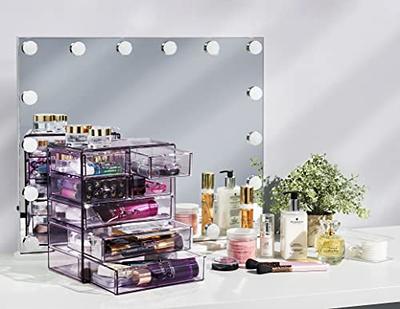 Sorbus Clear Acrylic Makeup Organizer - X-Large Organizers and Storage for  Make up, Cosmetics, Jewelry - 4 Drawers Stackable Makeup Organizer for  Vanity, Dresser, Pantry, Bathroom Organizer Countertop - Yahoo Shopping