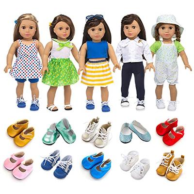  ebuddy Doll Clothes and Accessories 5pc Christmas