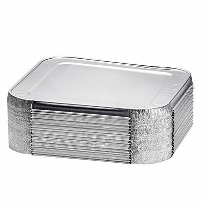 Rocinha 36 PCS Christmas Aluminum Foil Pans with Lids-3 Holiday Print  Designs, Aluminum Food Containers Disposable, Christmas Tins for Food,  Candy