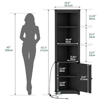 LQFATEST Corner Cabinet, Bathroom Corner Cabinet with Glass Doors and  Adjustable Shelves, Free-Standing Corner Storage Cabinet for Bathroom,  Kitchen, Living Room, White - Yahoo Shopping