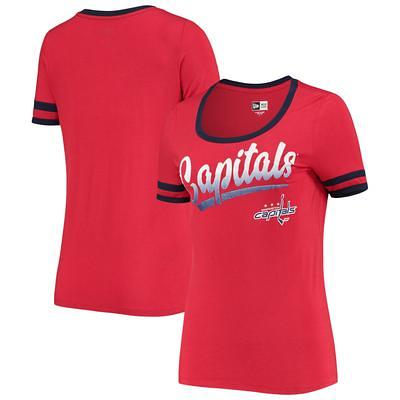 New Era Women's Atlanta Falcons Burnout Red T-Shirt