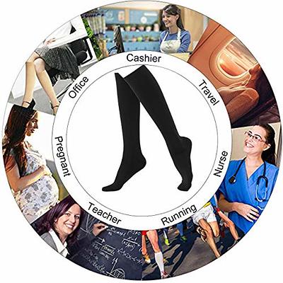 Compression Socks for Women and Men Support Graduated 15-20 mmHg