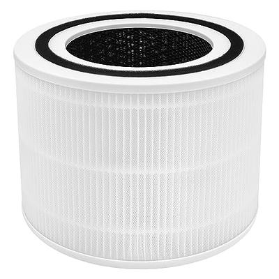 2 Pack Core 300 Replacement Filter Compatible for LEVOIT Core 300, Core 300S,  Core P350, Core 300-RF True HEPA Filter, High-Efficiency Activated Carbon  (White) - Yahoo Shopping