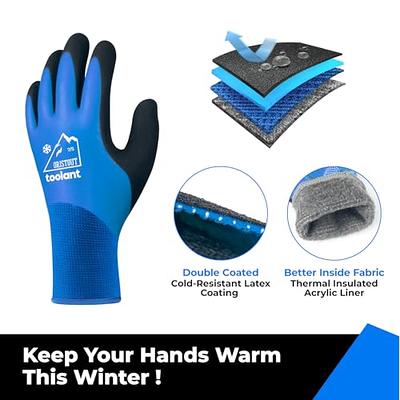 Waterproof Winter Work Gloves for Men and Women, Freezer Gloves