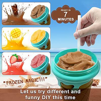 Homemade Ice Cream Cup Smoothie Cup Silicone Squeeze Ice Cream