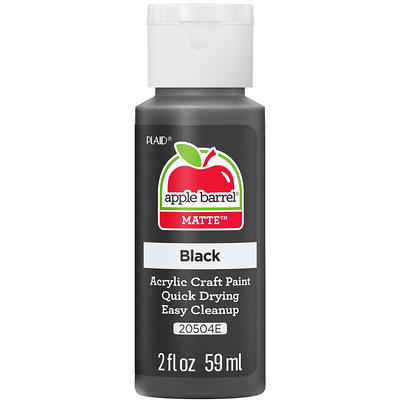 Golden SoFlat Matte Acrylic Paint - Black, 59 ml, Jar