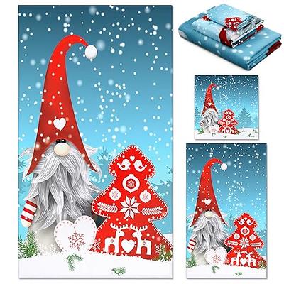 Christmas Trees Kitchen Towels, Set of 2