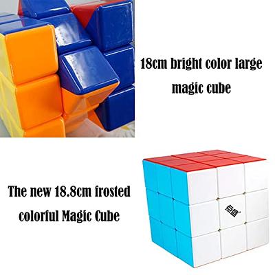 ZY-Wisdom Super Cube 3x3x3 Big Cube Stickerless Speed Cube 18.8cm Large Cube  Puzzle Magic Cube Toy 2023 Upgraded Version… - Yahoo Shopping