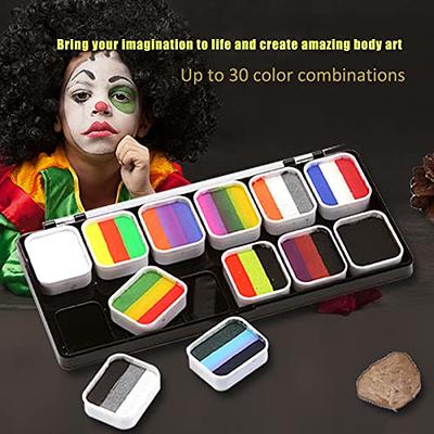 Face Body Paint Set, FantasyDay Professional Non-Toxic Face Painting Kit  with 12 Water Based Paints, 10 Brushes - Halloween Makeup Palette Ideal for  Christmas Birthday Party Carnivals Cosplay - Yahoo Shopping