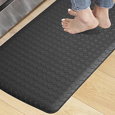 Kitchen Mat [2 PCS] Cushioned Anti-Fatigue Floor Mat, Waterproof Non-Skid  Ergonomic Comfort Foam Rugs, Standing Mat for Kitchen, Floor,Office, Sink,  Laundry(Grey) - Yahoo Shopping