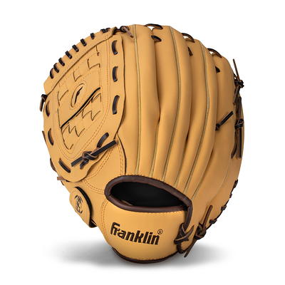 Franklin Sports Baseball Catcher's Mitt - Field Master Youth Baseball +  Softball Glove - Kids Righty Catcher Mitt - Right Hand Throw - 31.5  Half-Moon Web 