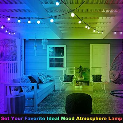 XMCOSY+ Outdoor String Lights, 48Ft Patio Lights with 16 Edison  Shatterproof Bulbs, Dimmable Outdoor Lights Waterproof LED String Lights  for Outside, Patio, Porch, Yard - Yahoo Shopping