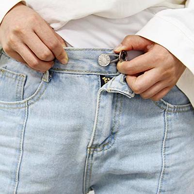 Pants Extender Button, Luxiv 6 Style Jeans Waistband Extender