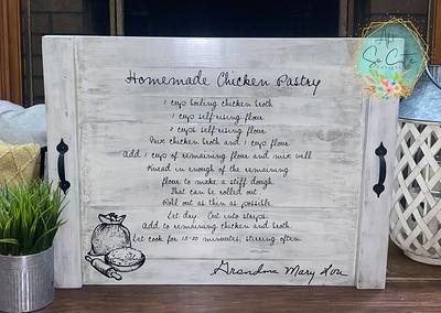  Custom Farmhouse Noodle Board Stove Cover for Gas or Electric  Range : Handmade Products