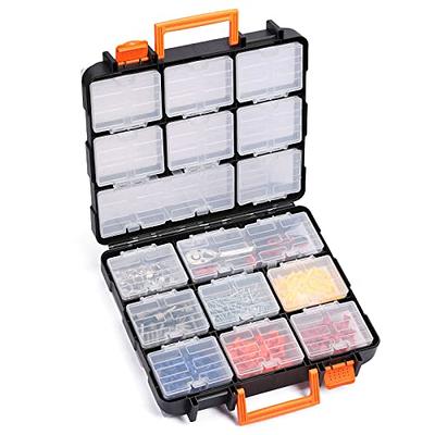 Mayouko 16 Compartments Detachable Toolbox Organizer,Hardware
