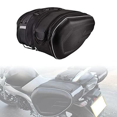 KEMIMOTO Motorcycle Dry Bag 80L, 500D PVC Waterproof Duffel Bag Motorcycle  Luggage Bag Travel Bag Back Seat Rack Trunk Bag for Motorcycle Trip Camping