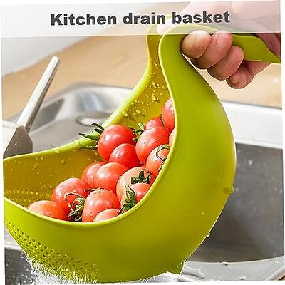 Rice Washer Strainer Bowl Plastic Colander Beans Peas Washing Filter Basket  Sieve Drainer Kitchen Cleaning Gadget for Vegetable, Fruit, Pasta - Yahoo  Shopping