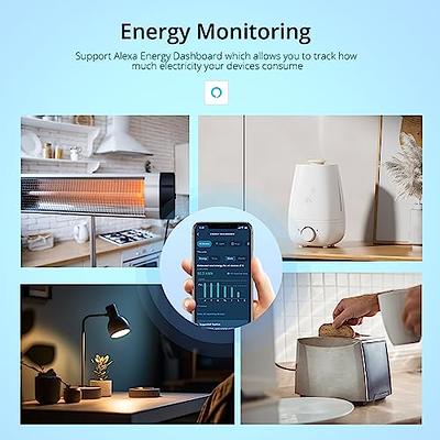 SwitchBot Smart Plug Mini 15A, Energy Monitor, Smart Home, No Hub Required