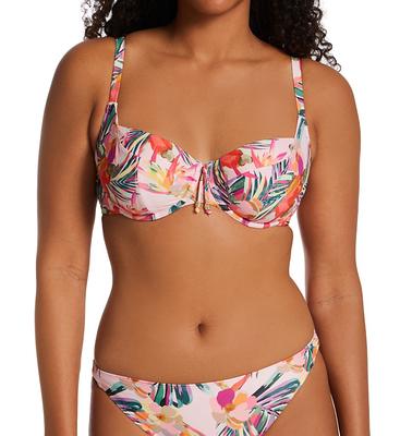 Panache Women's Paradise Balconnet Bikini Swim Top in Pink