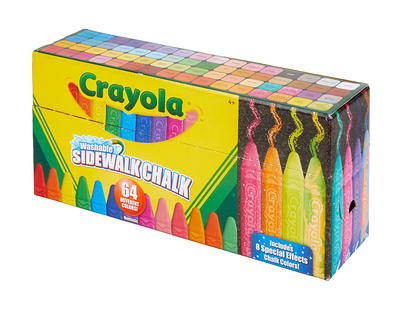 Crayola Washable Sidewalk Chalk - 24 pieces