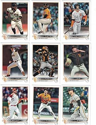  2023 Topps Series 1 San Francisco Giants Team Set of