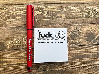 FUN CLUB - Fresh out of Fucks Pen Set (funny, sweary, office, gift) – Art &  Joy Studios