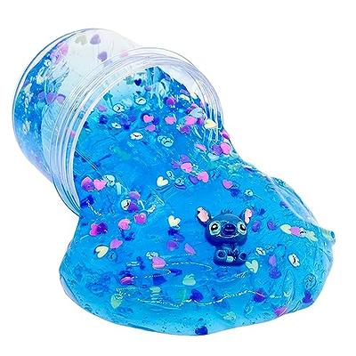 10oz fake water slime, a toy like the blue sea clear and non-sticky stress  relief toys, gifts for girls and kids