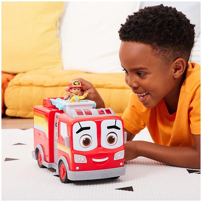 Disney Junior Firebuds, Bo and Flash, Action Figure and Fire Truck Vehicle