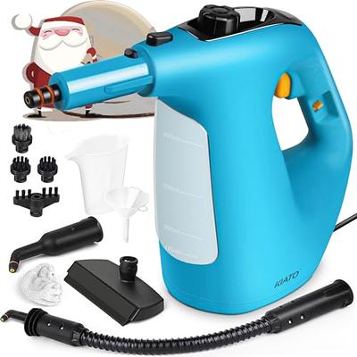 COMMERCIAL CARE Steam Cleaner, 1500W Multipurpose Steamer with Accessory  Kit, Steamer for Clothes and Floor Steamer, Portable Steamer for Car Seat