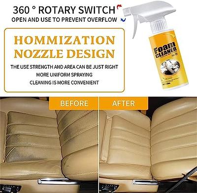 Car Magic Foam Cleaner, Foam Cleaner All Purpose, Foam Cleaner for Car and  House Lemon Flavor, Powerful Stain Removal Kit Foam Cleaner for Car