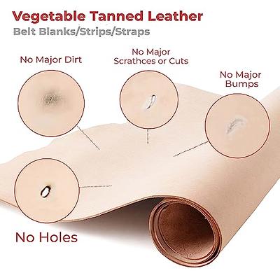 Leather Strips 3/4 inch Wide 72 inches Long Straps Crafting Sewing Belt  Band Material