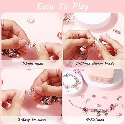  LEUCHTAMOR 96 Colors Clay Beads Bracelet Making Kit